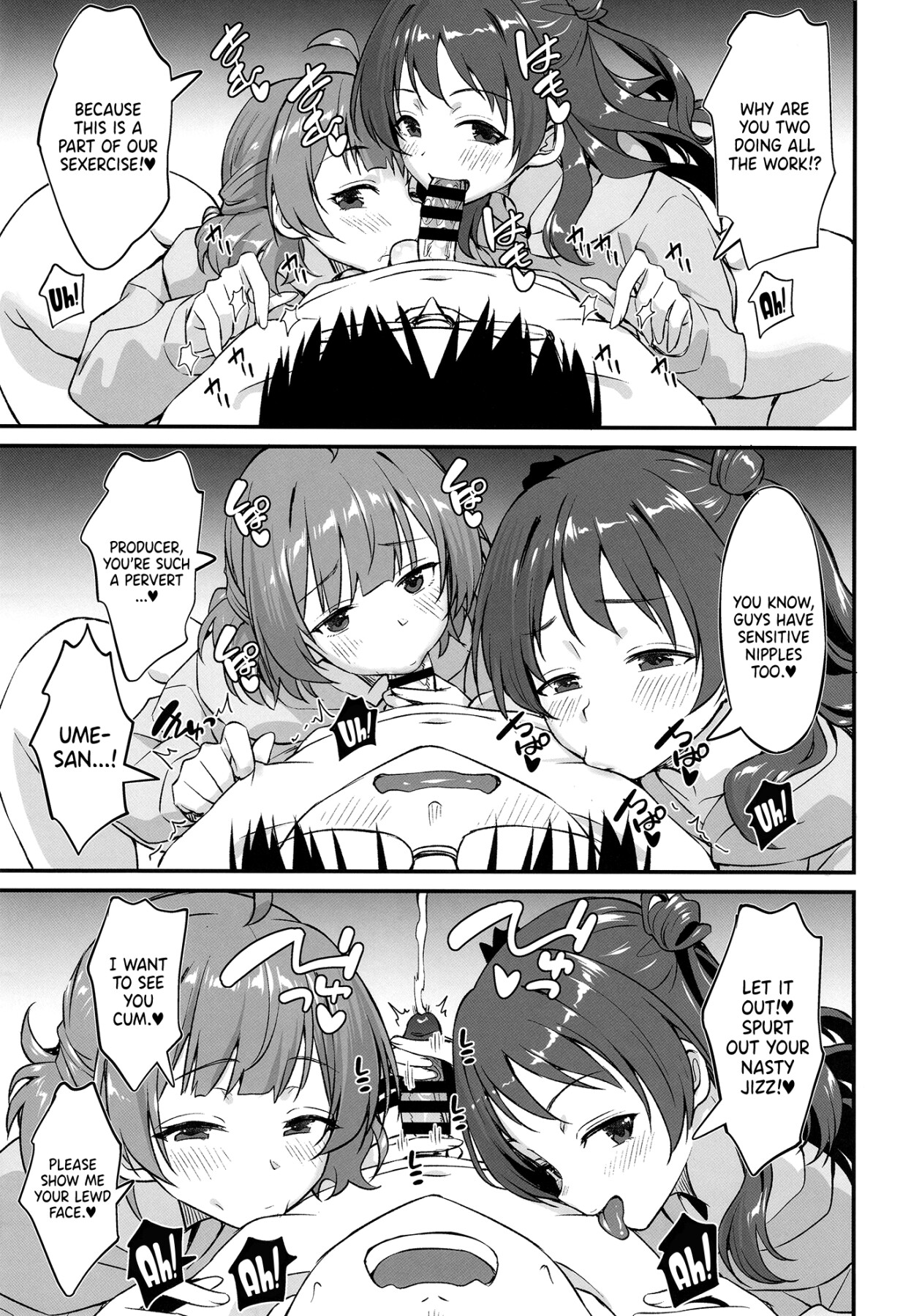 Hentai Manga Comic-The Hanami Sisters' Great Sexercise!-Read-26